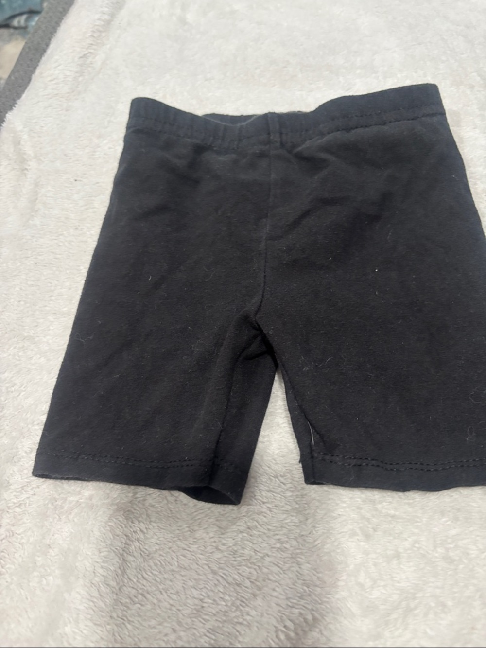 🟢10/$10 - Kids Black Stretch Bike Shorts